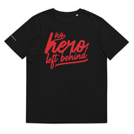 No Hero Left Behind in Red T-Shirt